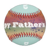 Regenbogenforelle Happy Vatertag Fischen Vater 202 Baseball (Rückseite)