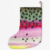 Regenbogenforelle| Ichthyologie Kleiner Weihnachtsstrumpf (Rückseite)