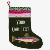 Regenbogenforelle| Ichthyologie Kleiner Weihnachtsstrumpf (Vorderseite)