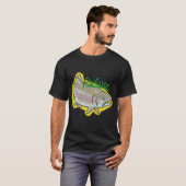 Regenbogenforelle im Comic-Stil T-Shirt (Vorne ganz)