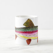 Regenbogenforelle Kaffeetasse (Mittel)