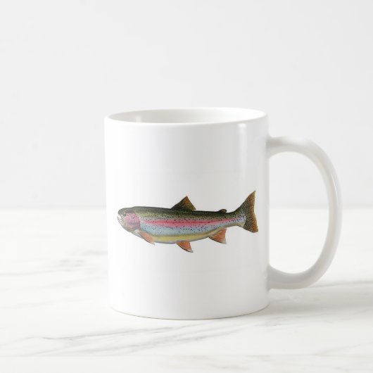 Regenbogenforelle Kaffeetasse (Rechts)