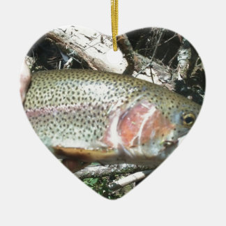 Regenbogenforelle Keramikornament