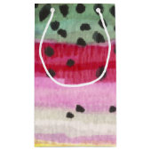 Regenbogenforelle Kleine Geschenktüte (Rückseite)