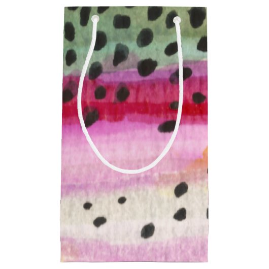 Regenbogenforelle Kleine Geschenktüte (Vorderseite)