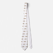 Regenbogenforelle Krawatte (Vorderseite)