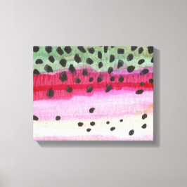 Regenbogenforelle Leinwanddruck