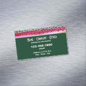 Regenbogenforelle Magnetische Visitenkarte (Beispiel)