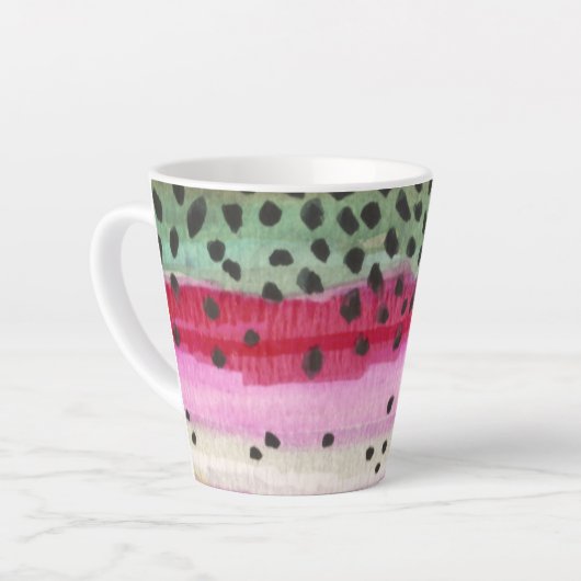 Regenbogenforelle Milchtasse (Linke Ecke)