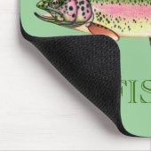 REGENBOGENFORELLE MOUSEPAD (Ecke)