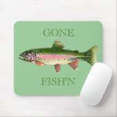 REGENBOGENFORELLE MOUSEPAD (Mit Mouse)