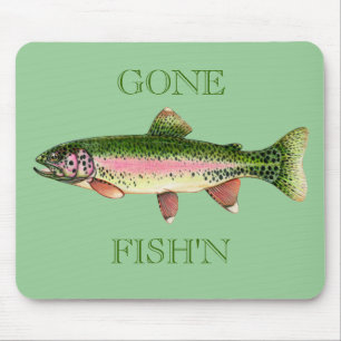 REGENBOGENFORELLE MOUSEPAD