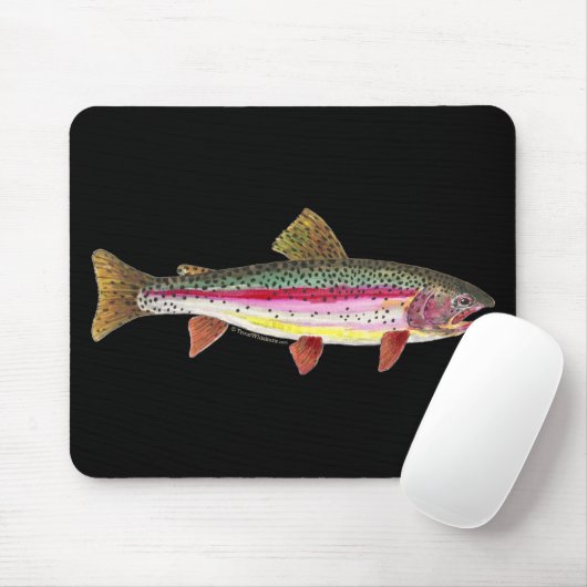 Regenbogenforelle Mousepad (Mit Mouse)