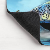 Regenbogenforelle Mousepad (Ecke)