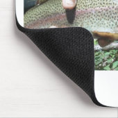 Regenbogenforelle Mousepad (Ecke)