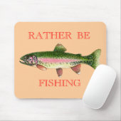 REGENBOGENFORELLE MOUSEPAD (Mit Mouse)