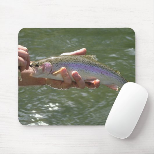 Regenbogenforelle Mousepad (Mit Mouse)
