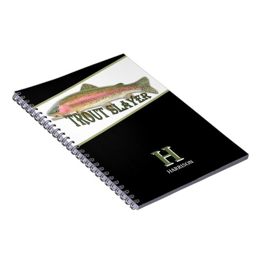 Regenbogenforelle Notizblock (Rechte Seite)