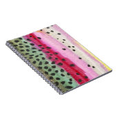 Regenbogenforelle Notizblock (Rechte Seite)