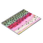 Regenbogenforelle Notizblock (Linke Seite)