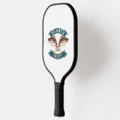 Regenbogenforelle Pickleball Schläger (Links)