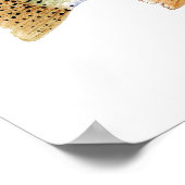 Regenbogenforelle Poster (Ecke)