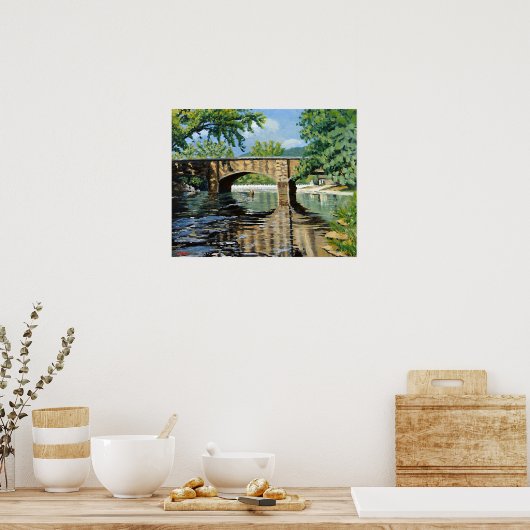 Regenbogenforelle Poster (Küche)