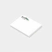 Regenbogenforelle Postit-Hinweise Post-it Klebezettel (angewinkelt)