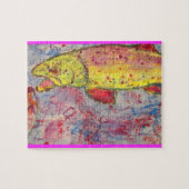 Regenbogenforelle Puzzle (Horizontal)