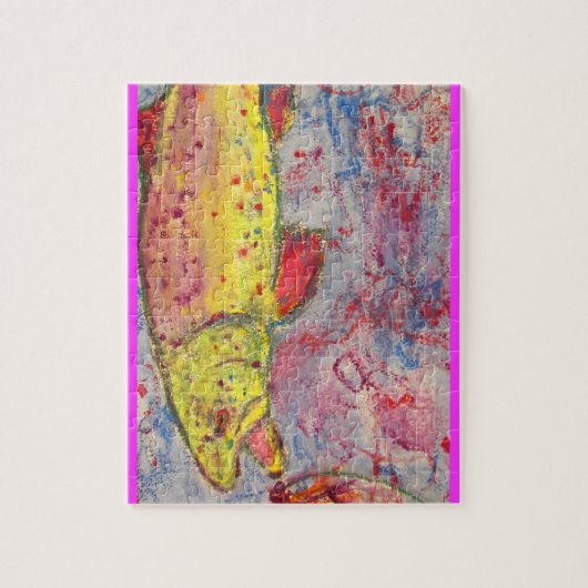 Regenbogenforelle Puzzle (Vertikal)