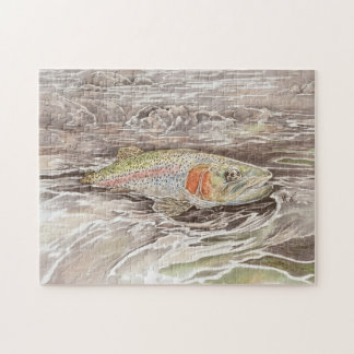 Regenbogenforelle Puzzle