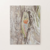 Regenbogenforelle Puzzle (Vertikal)