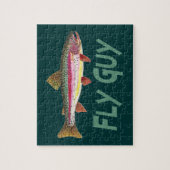 Regenbogenforelle Puzzle (Vertikal)