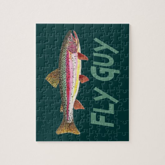 Regenbogenforelle Puzzle (Vertikal)