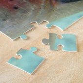 Regenbogenforelle-Puzzlespiel Puzzle (Seite)