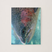 Regenbogenforelle-Puzzlespiel Puzzle (Vertikal)