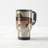 Regenbogenforelle Reisebecher (VorderseiteRechts)