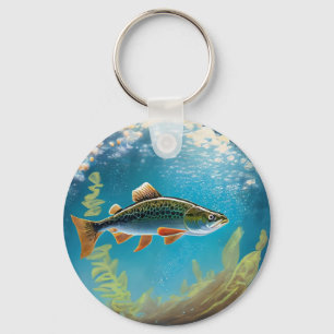 Regenbogenforelle Schlüsselanhänger