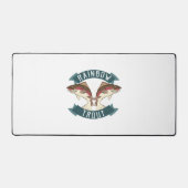 Regenbogenforelle Schreibtischunterlage (Vorderseite)