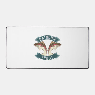 Regenbogenforelle Schreibtischunterlage