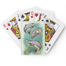 Regenbogenforelle Schwimmen