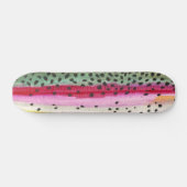 Regenbogenforelle Skateboard (Horizontal)