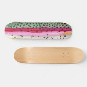 Regenbogenforelle Skateboard (Horizontal)