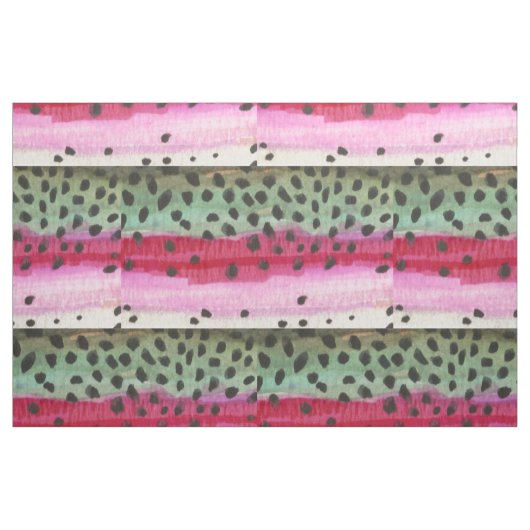 Regenbogenforelle Stoff (Fat Quarter (45,7 x 55,9 cm))
