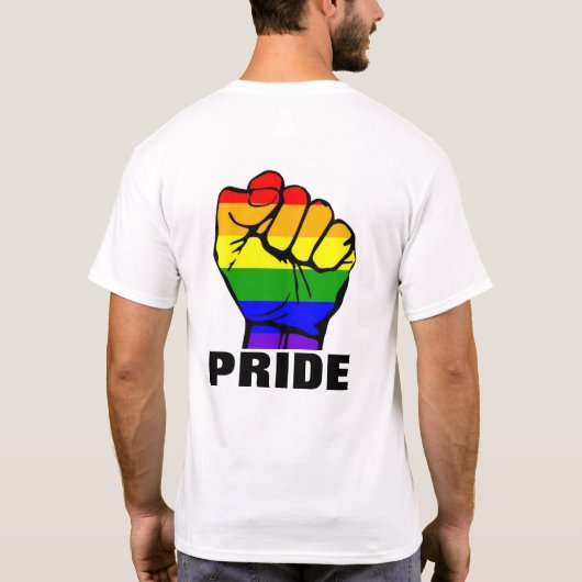 Regenbogenforelle T-Shirt (Rückseite)