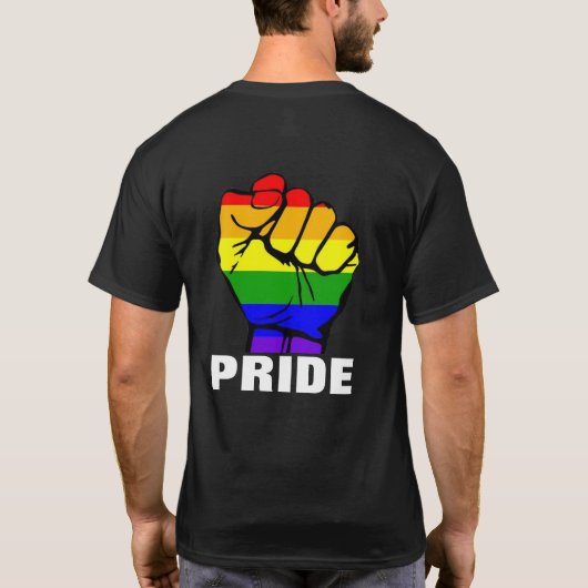 Regenbogenforelle T-Shirt (Rückseite)