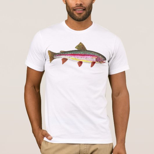 Regenbogenforelle T-Shirt (Vorderseite)