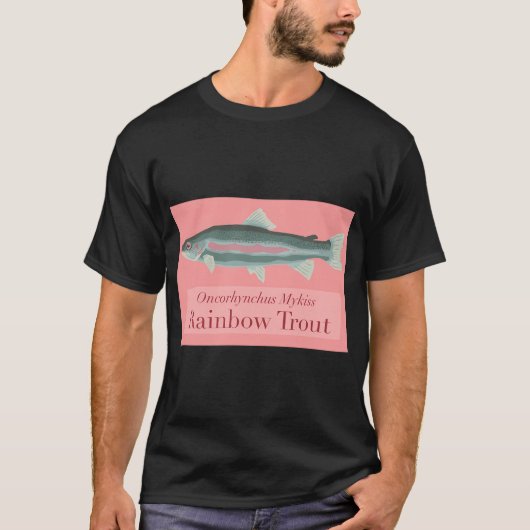 Regenbogenforelle T-Shirt (Vorderseite)