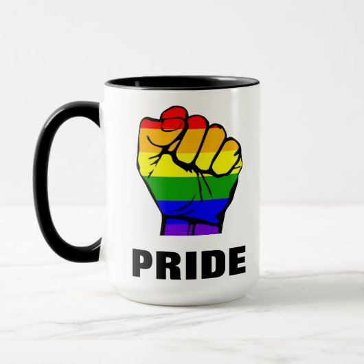 Regenbogenforelle Tasse (Links)