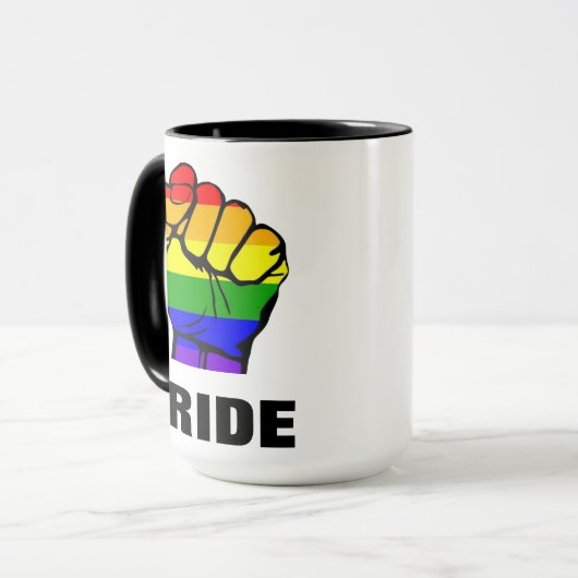 Regenbogenforelle Tasse (Vorderseite Links)